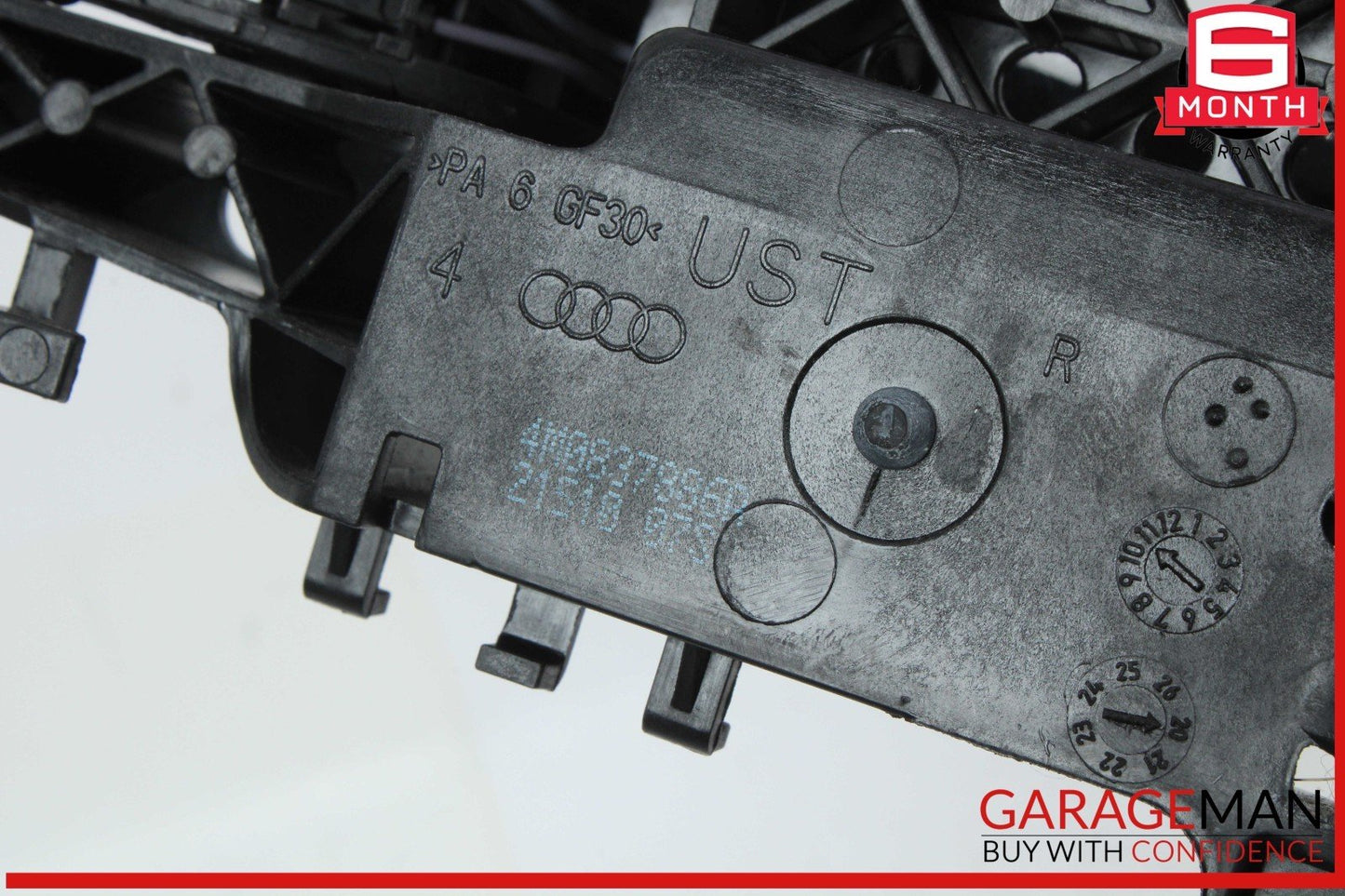 17-24 Audi Q7 Right Passenger Side Exterior Door Handle Black 4M0837886 OEM