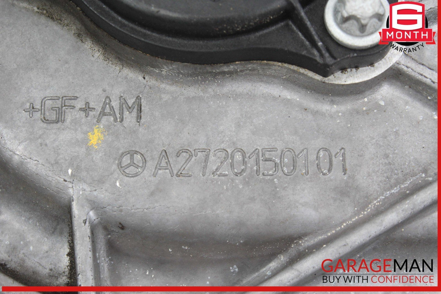 05-13 Mercedes X164 GL450 ML350 Front Right Engine Timing Chain Cover Plate OEM