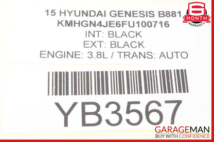 15-20 Hyundai Genesis Rear Deck Lid Tray Subwoofer Speaker 96380-B1050 OEM