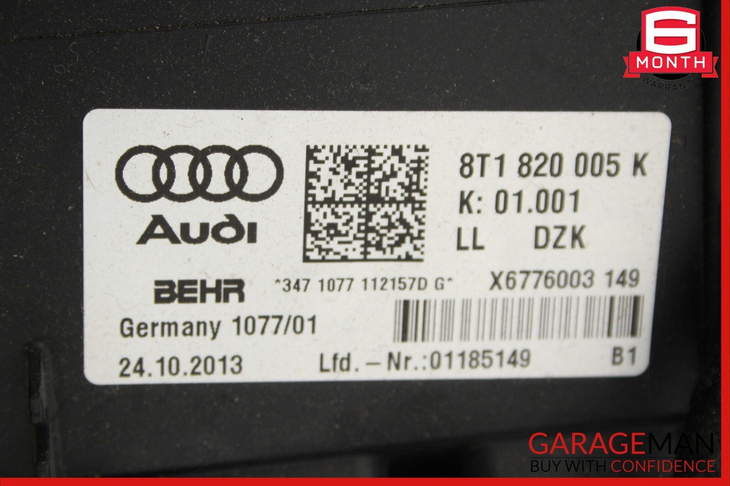 12-15 Audi A5 AC A/C HVAC Temp Climate Heater Blower Housing Box Assembly OEM