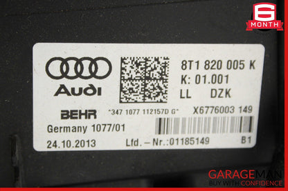 12-15 Audi A5 AC A/C HVAC Temp Climate Heater Blower Housing Box Assembly OEM