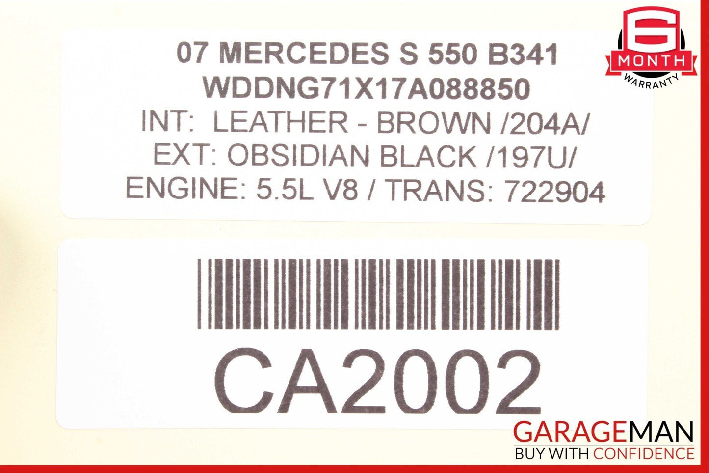 07-13 Mercedes W221 S550 S400 S600 Rear Center Console AC A/C Air Vent Trim OEM