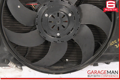 12-15 Mercedes X204 GLK350 Engine Radiator Condenser Cooling Fan Motor Assy