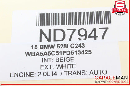 11-16 BMW 528i 535i 550i F10 Traction Control Sport Comfort Control Switch OEM