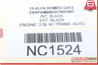 17-19 Alfa Romeo Giulia Radiator Electric Cooling Fan Blade Motor LW202001 OEM