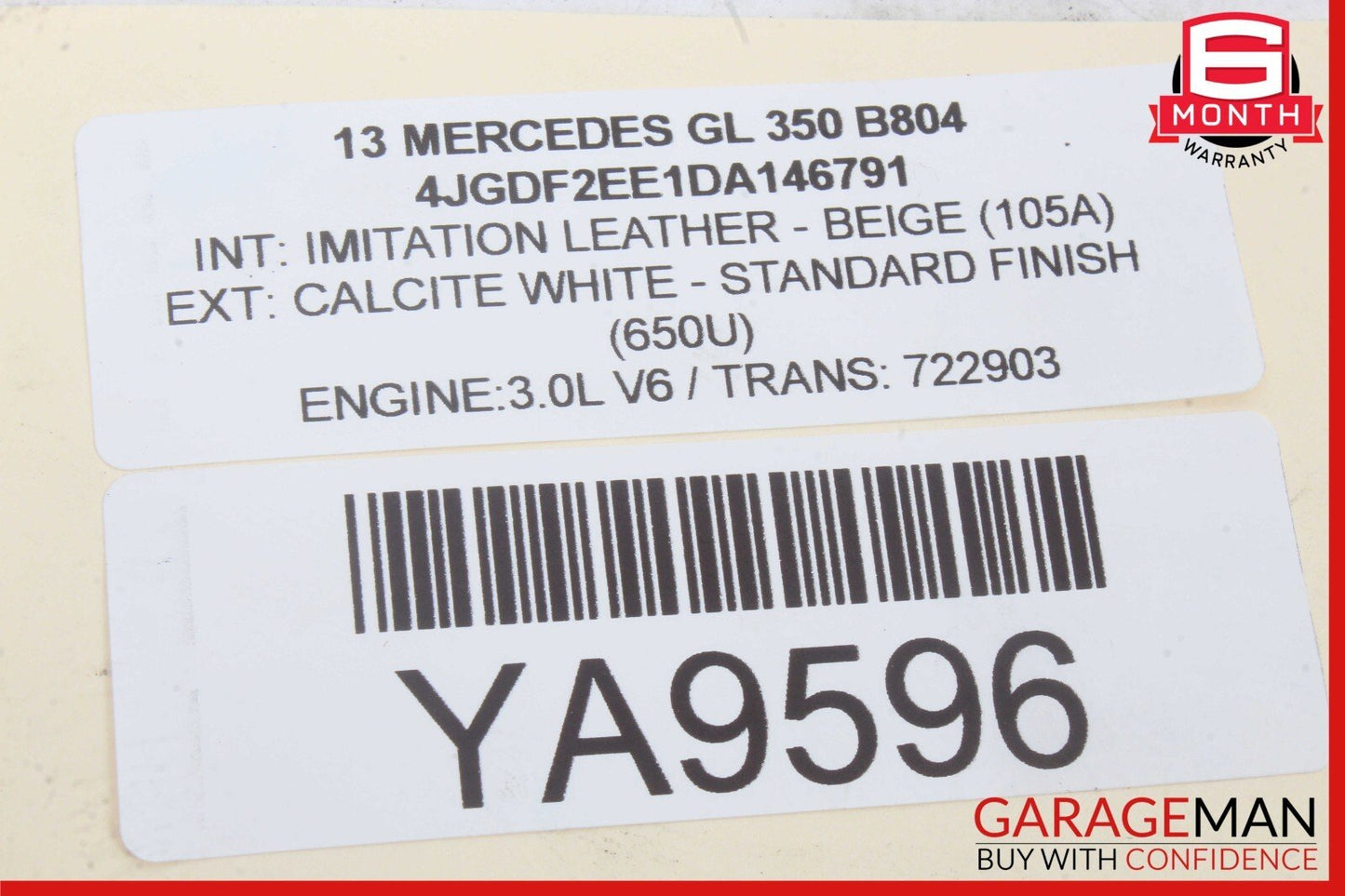 12-16 Mercedes X166 GL350 E350 ECM ECU Engine Control Module Unit 6429004301 OEM