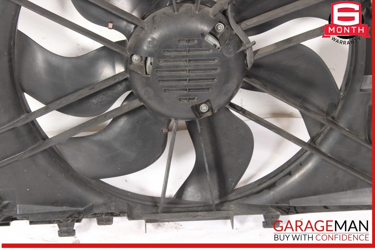 08-20 Mercedes W212 E350 C250 Engine Radiator Cooling Fan Motor Shroud Assy OEM