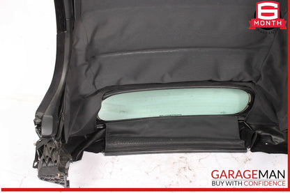 05-08 Porsche Boxster 987 Rear Convertible Soft Top Roof Glass Assembly Black