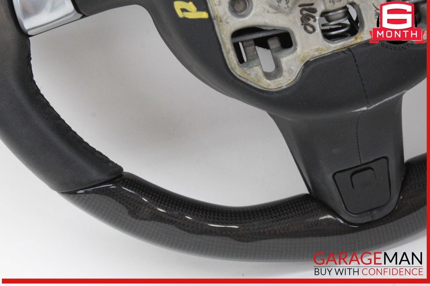 10-16 Porsche Panamera 970 E-Hybrid Carbon Fiber Steering Wheel 7PP419091CM OEM