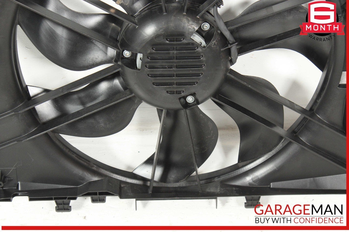 08-18 Mercedes W212 E350 C300 Engine Radiator Cooling Fan Motor Shroud Assy OEM