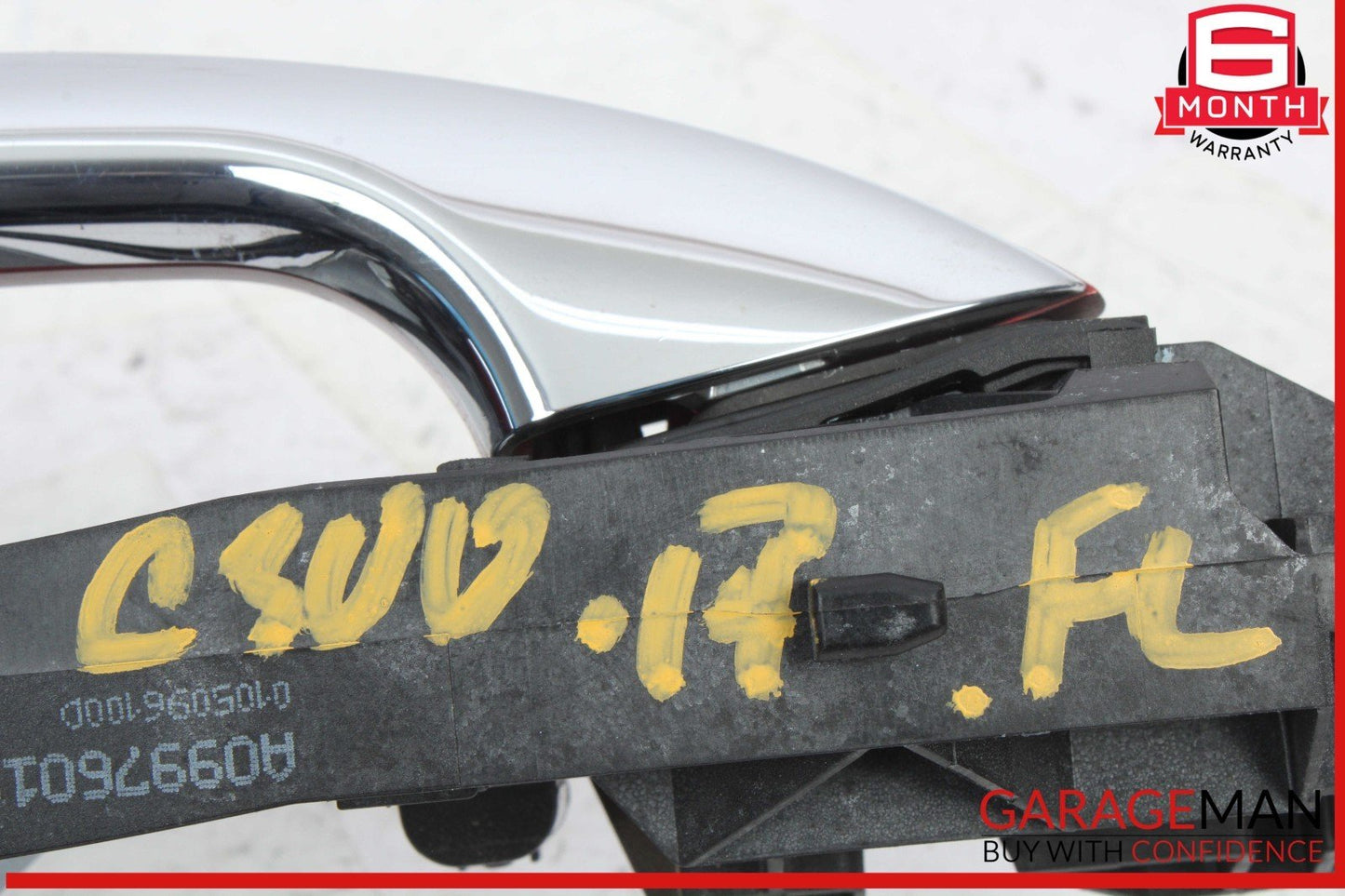 15-20 Mercedes W205 C300 Front Left Driver Side Exterior Door Handle Red OEM