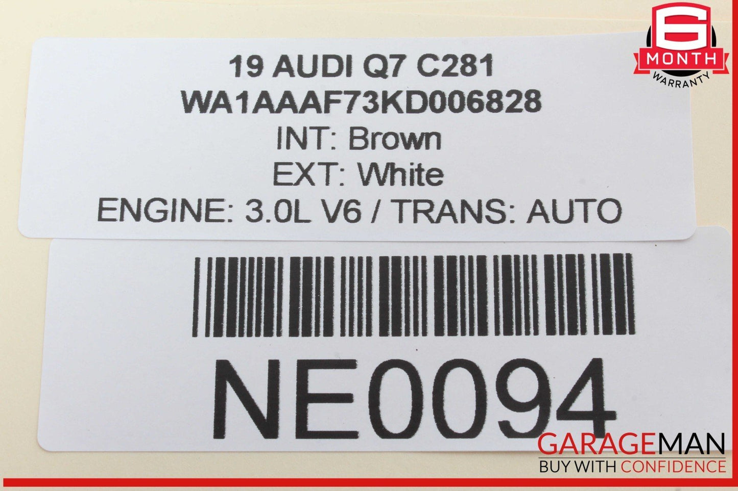17-24 Audi Q7 A4 Front Right Passenger Side Seat Adjustment Control Switch OEM