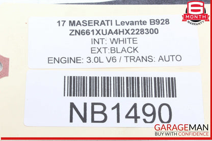 17-20 Maserati Levante M161 Rear Right Side Spindle Knuckle Hub OEM