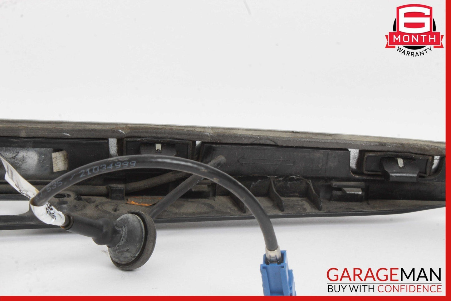 12-20 Tesla Model S Rear Liftgate Trunk Lid Trim Molding Crome w/ Rear Camera