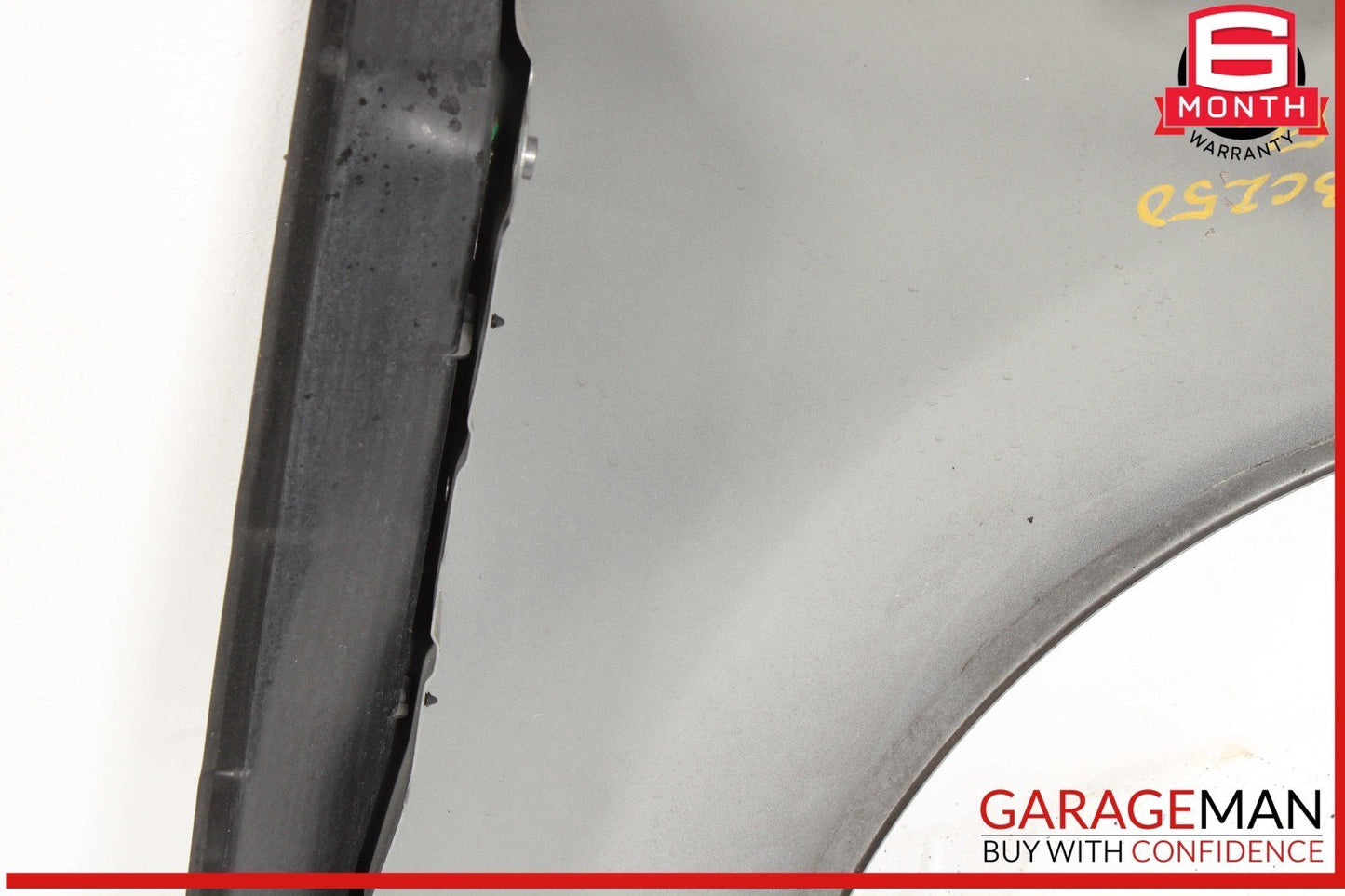 08-14 Mercedes W204 C250 C300 Front Left Driver Side Fender Panel Red OEM