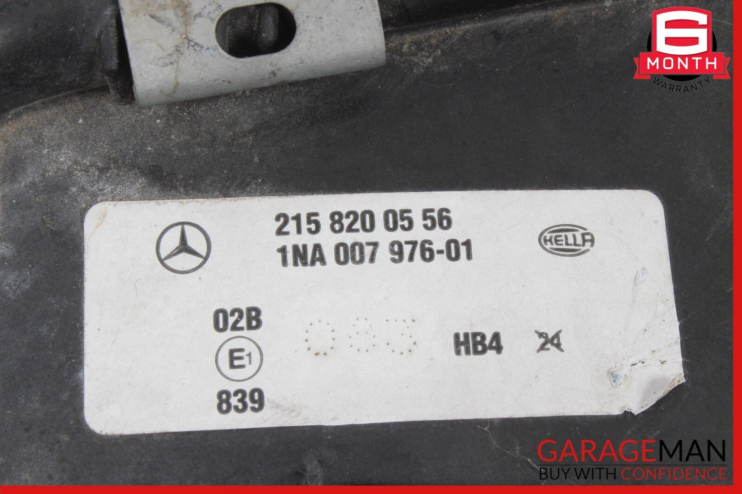00-04 Mercedes W203 C240 CL600 Front Left Side Foglight Fog Light Lamp OEM