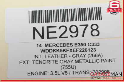 11-17 Mercedes W207 E350 E550 Left Driver Side Door Airbag 2078602302 OEM