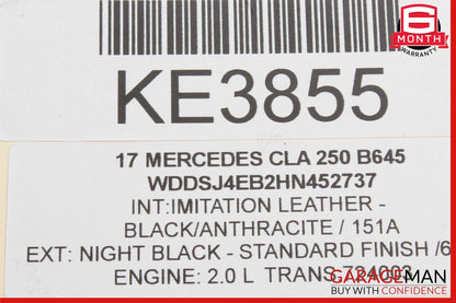14-18 Mercedes W117 CLA250 Rear Right Side Door Lock Latch Actuator OEM