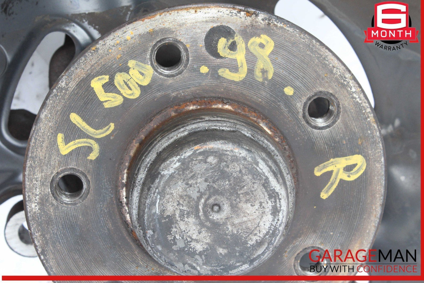 90-02 Mercedes R129 SL500 SL320 Front Right Passenger Side Spindle Knuckle Hub