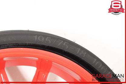 11-18 Porsche Cayenne 958 Emergency Spare Tire Wheel Donut Rim 18 18" OEM