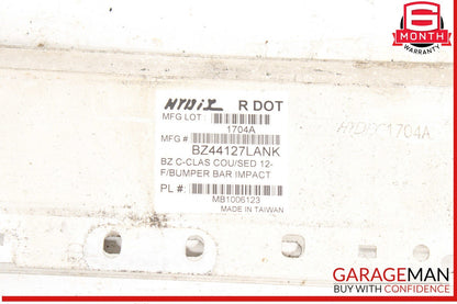 08-14 Mercedes W204 C300 C250 Front Bumper Reinforcement Impact Crash Bar Rebar