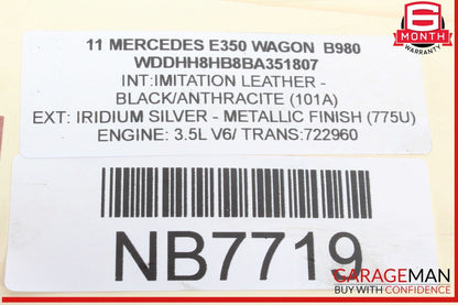 05-12 Mercedes W212 E350 Wagon Engine Motor Crankshaft Pulley Vibration Damper