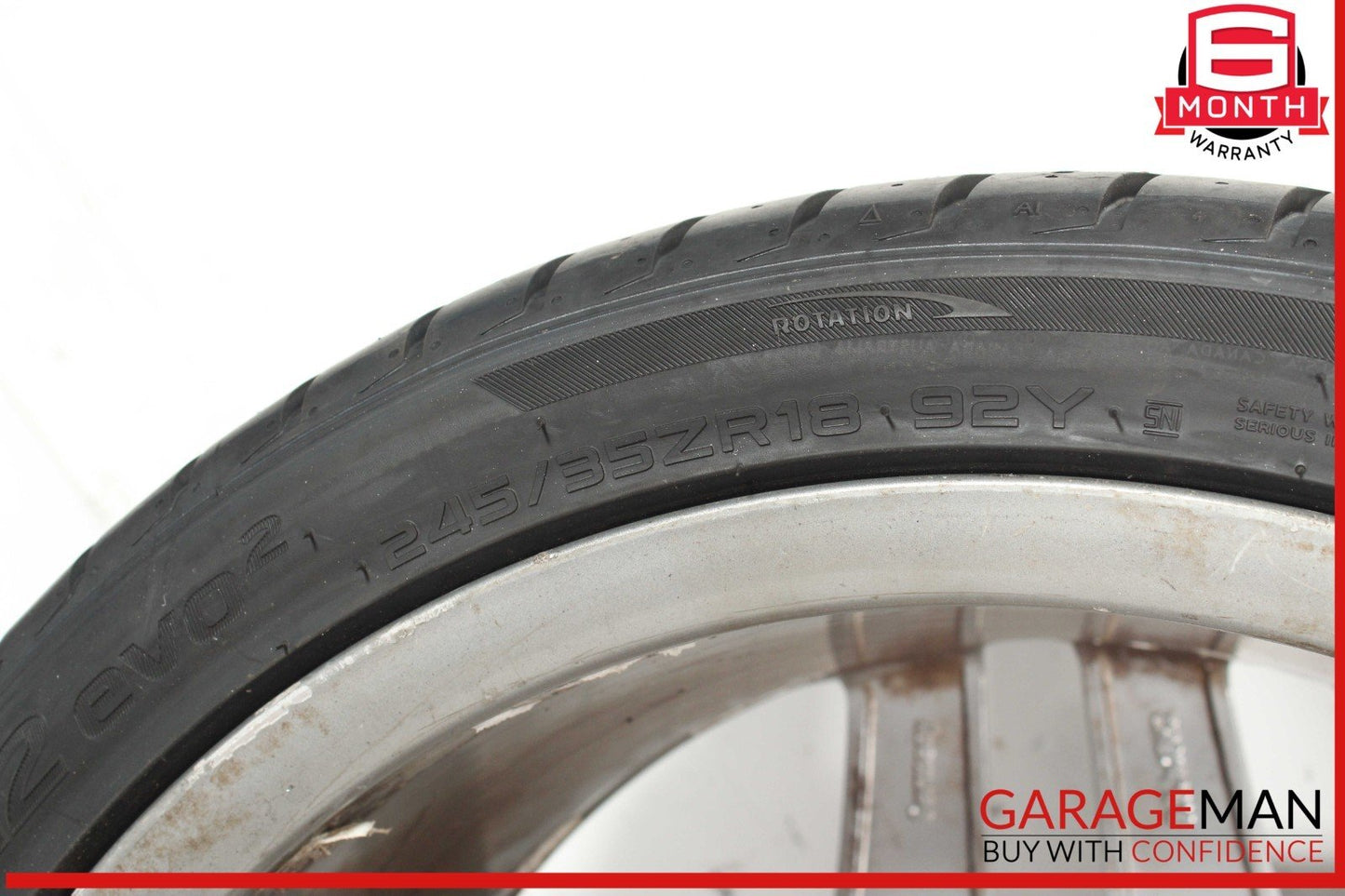 12-20 Mercedes R172 SLK350 SLC43 AMG Rear Right / Left Wheel Tire Rim 8.5Jx18H2