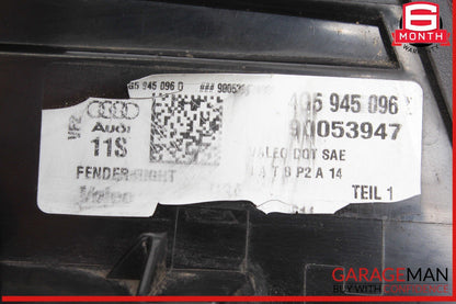 16-18 Audi A6 Rear Right Passenger Side Outer Tail Light LED Lamp 4G5945096D OEM