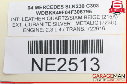 97-04 Mercedes R170 SLK230 CLK430 CLK55 Power Steering Gear Box 1244610805 OEM