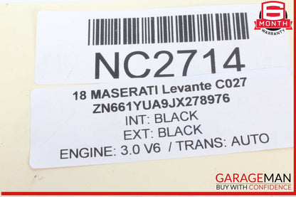 17-20 Maserati Levante M161 Front Left Driver Side Spindle Knuckle w/ Rotor Disc
