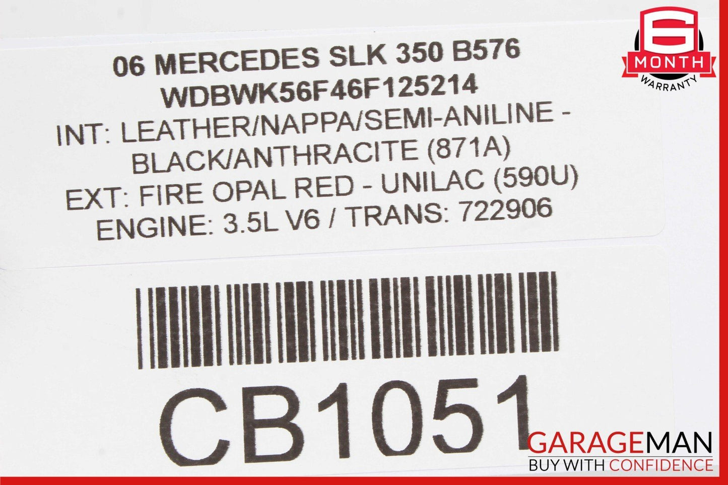 05-11 Mercedes R171 SLK350 Front Right Side Wheel Spindle Knuckle Hub Bearing