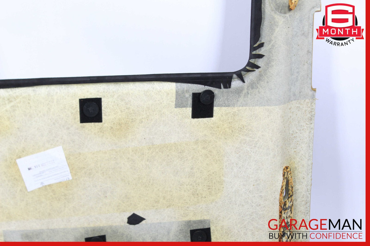 03-13 Maserati Quattroporte M139 Roof Headliner Pillar Set Trim Suede OEM