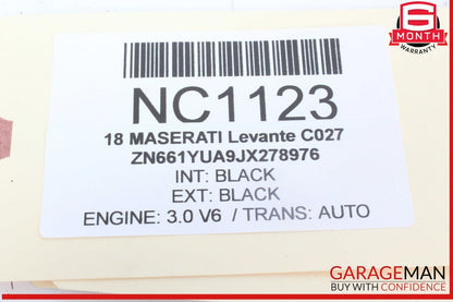 17-22 Maserati Levante M161 Navigation Display Screen Monitor 670104551 OEM