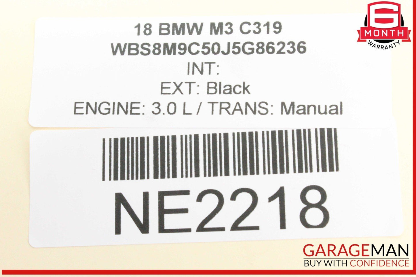 15-20 BMW M3 M4 Engine Starter Motor Denso 7631558 OEM