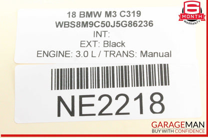 15-20 BMW M3 M4 Engine Starter Motor Denso 7631558 OEM