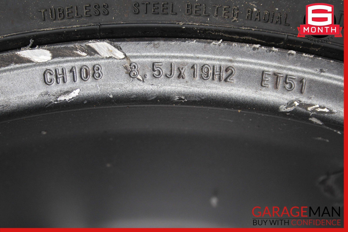 BBS Complete Staggered 10x8.5 R19 Front & Rear Wheel Tire Rim Set of 4 Pc Falken