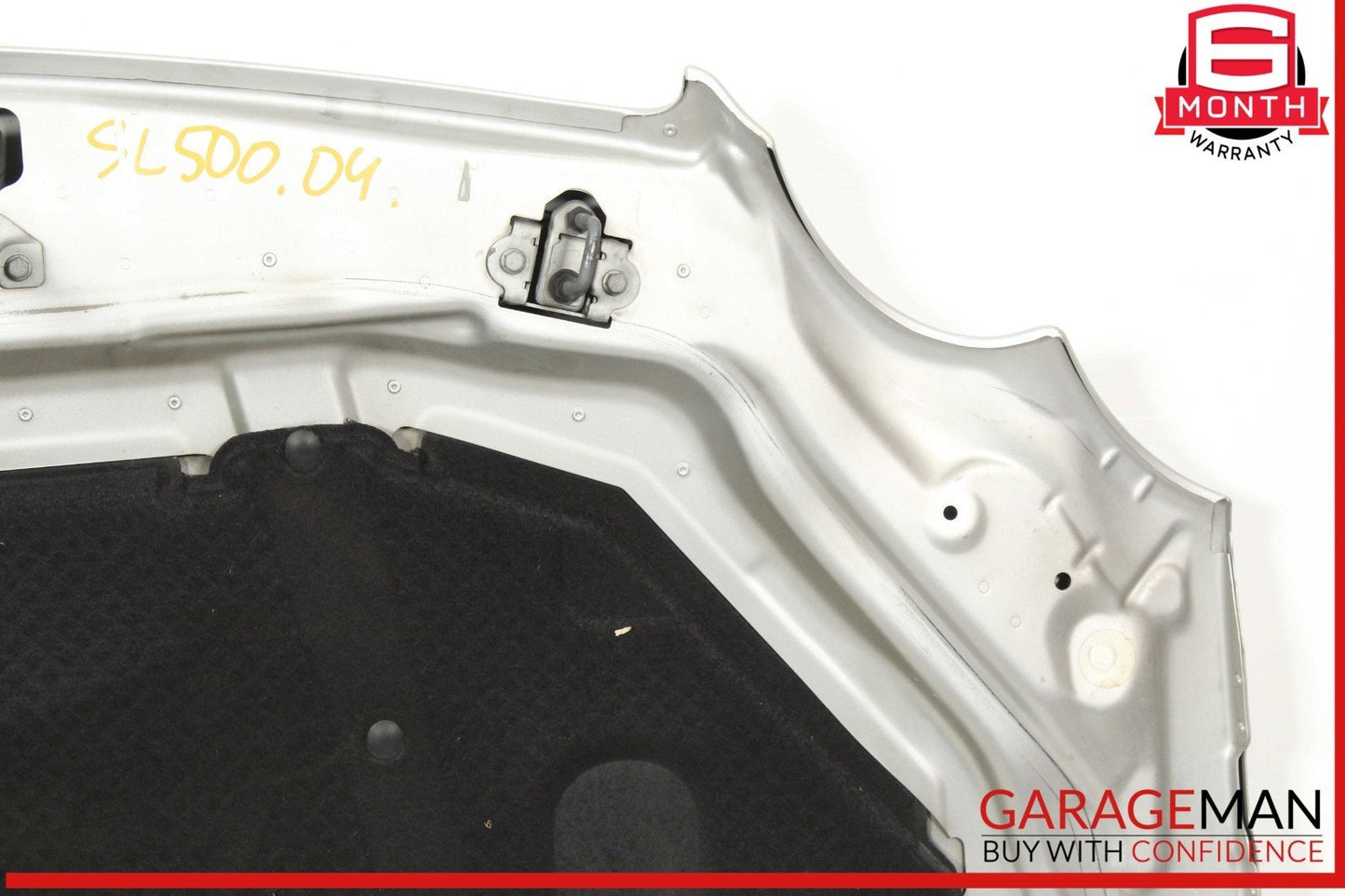 03-08 Mercedes R230 SL500 SL550 Front Hood Bonnet Cover Panel Assembly OEM