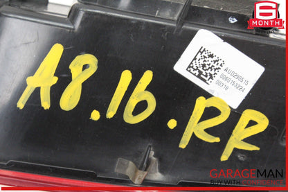 15-18 Audi A8 S8 Rear Right Passenger Side Inner Tail Light Lamp 4H0945094J OEM