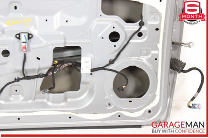 12-17 Fiat 500 Front Left Driver Side Door Shell Panel Gray OEM