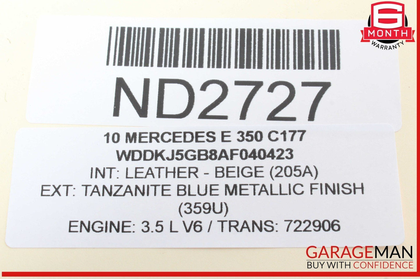 10-17 Mercedes W207 E350 E550 Right Passenger Side Seat Belt Feeder Motor OEM