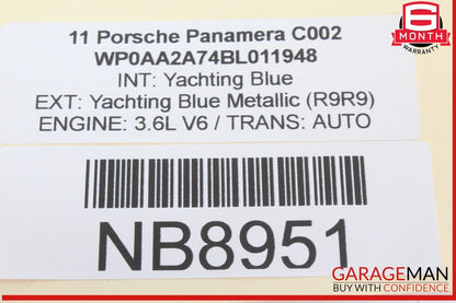 10-16 Porsche Panamera 970 Front Right Passenger Side Dashboard Knee Airbag OEM