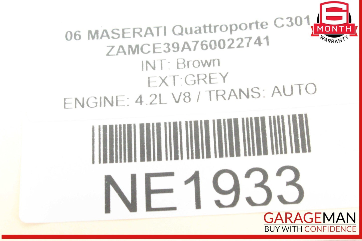 03-10 Maserati Quattroporte M139 Rear Left or Right Side Lower Control Arm OEM