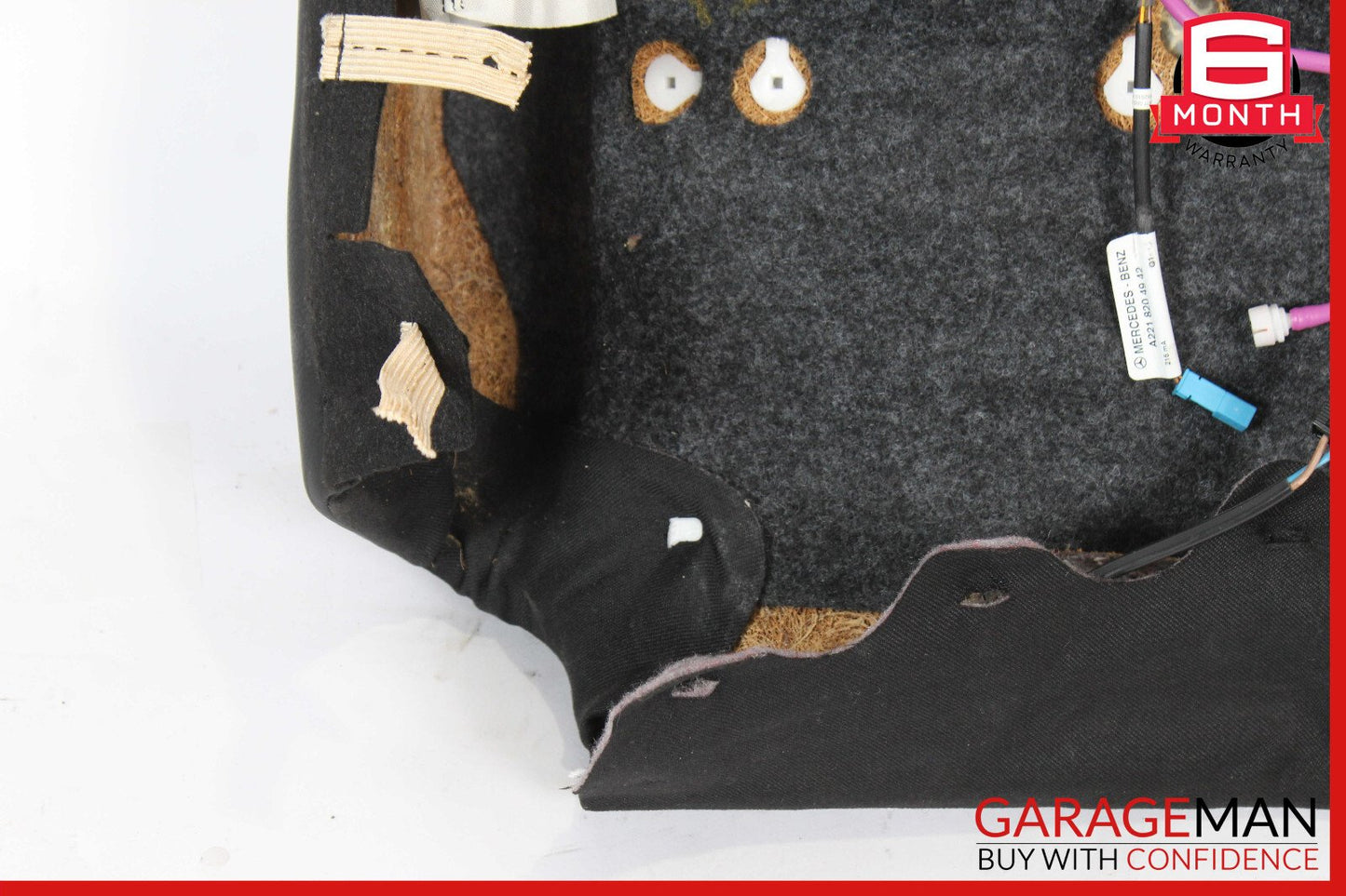 10-13 Mercedes W221 S400 S350 S550 Front Left Top Upper Seat Cushion OEM