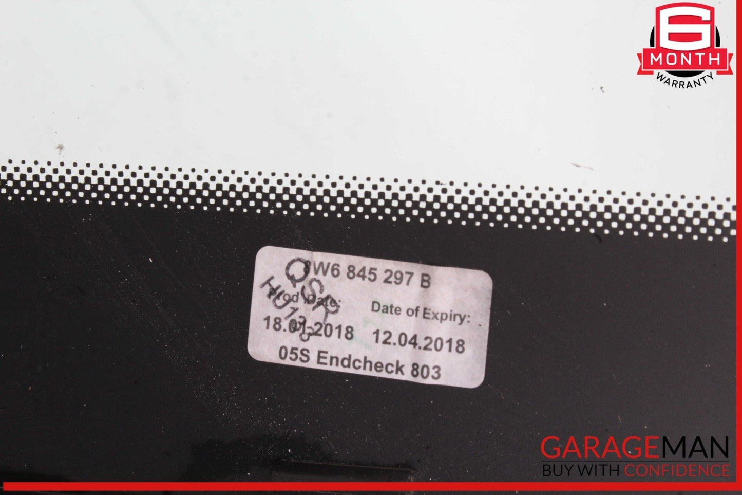 18-23 Audi RS5 S5 Rear Left Driver Side Quarter Window Glass OEM