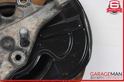 10-16 Mercedes W212 E350 Front Left Side Spindle Knuckle Hub w/ Rotor Disc OEM