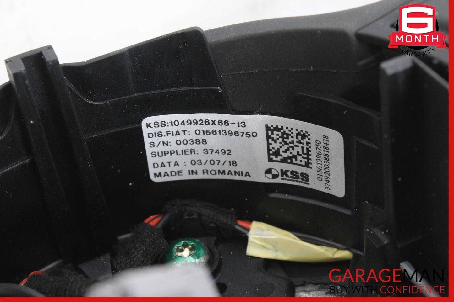 17-22 Alfa Romeo Giulia Steering Wheel w/ Switch Buttons 01561396750 OEM