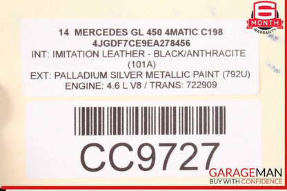 12-19 Mercedes X166 GL450 GLE550 Front Differential Axle Carrier Diff OEM