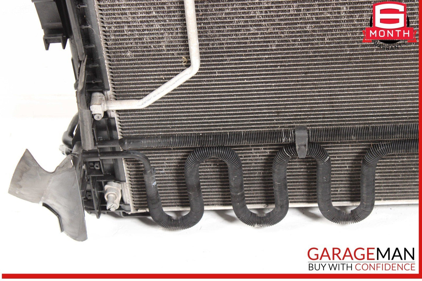 08-15 Mercedes X204 GLK350 Engine Radiator AC A/C Air Condenser Oil Cooler Assy