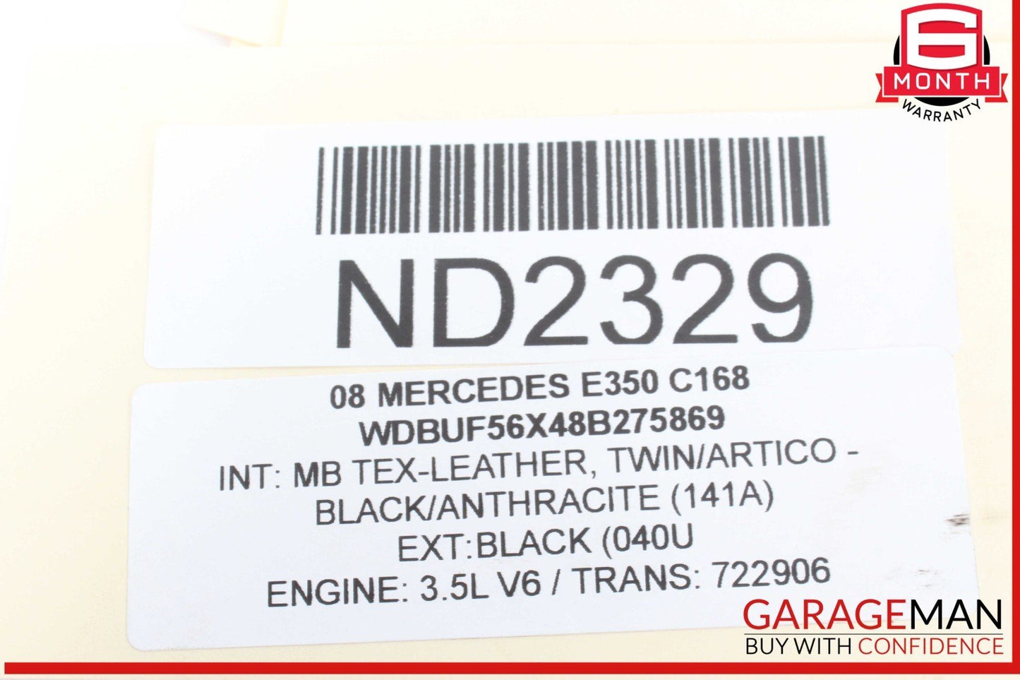 05-12 Mercedes W211 E350 Engine Motor Crankshaft Pulley Vibration Damper
