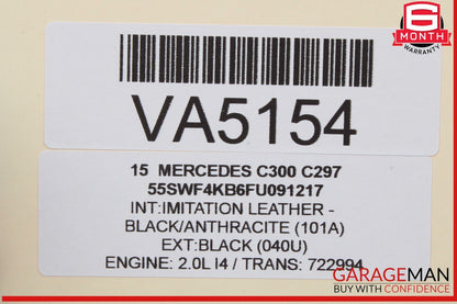 15-18 Mercedes W205 C300 C400 C350e Rear Trunk SAM Control Module Unit OEM